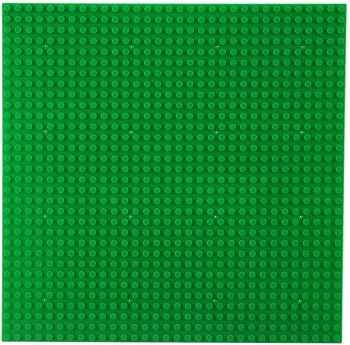 brickparts.nl - grondplaten 32x32 noppen, 25.5cm x 25.5cm | Groen | is compatibel met het bekende merk.